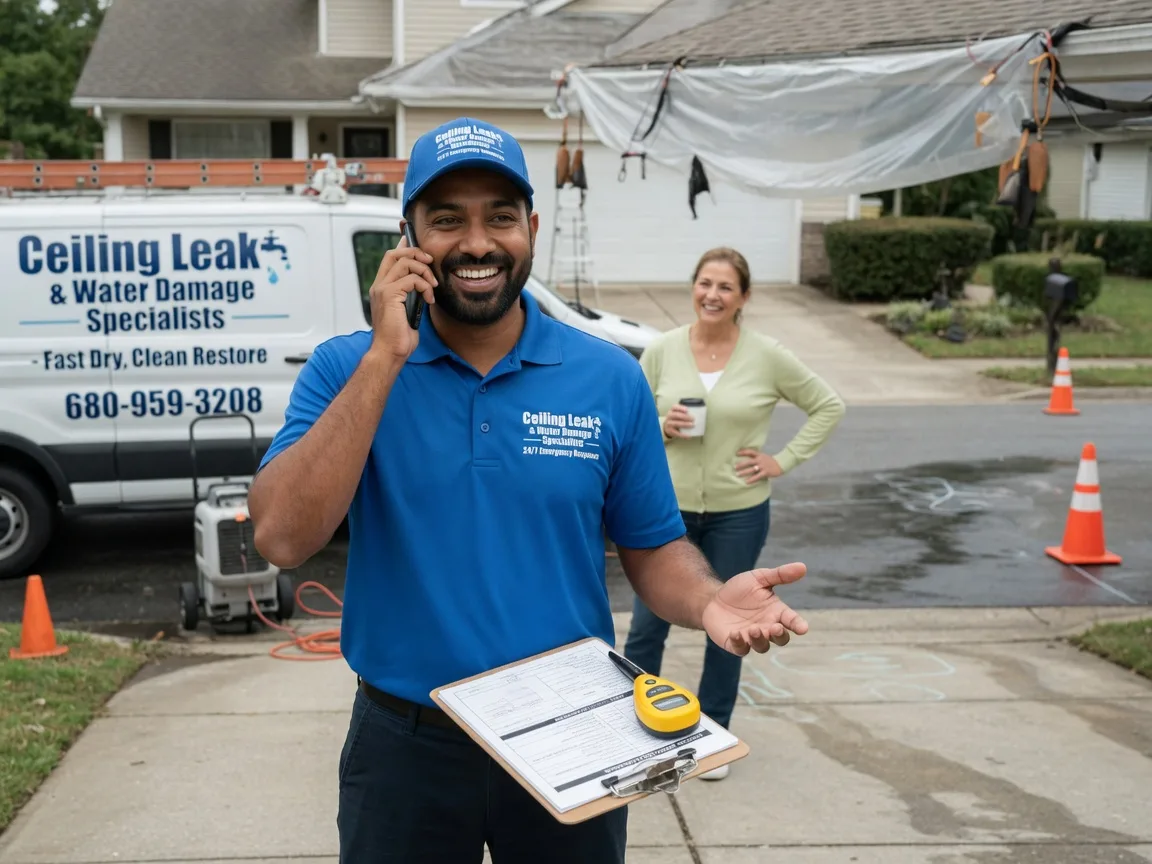 Ceiling Leak Cleanup Sugar City, ID FAQs